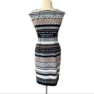 Established 1962 stripped sleeveless dress, size 4